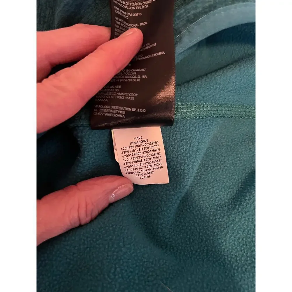 THE NORTH FACE MENS CANYONLANDS 1/2 ZIP PULLOVER FLEECE OUTDOOR JACKET SIZE L